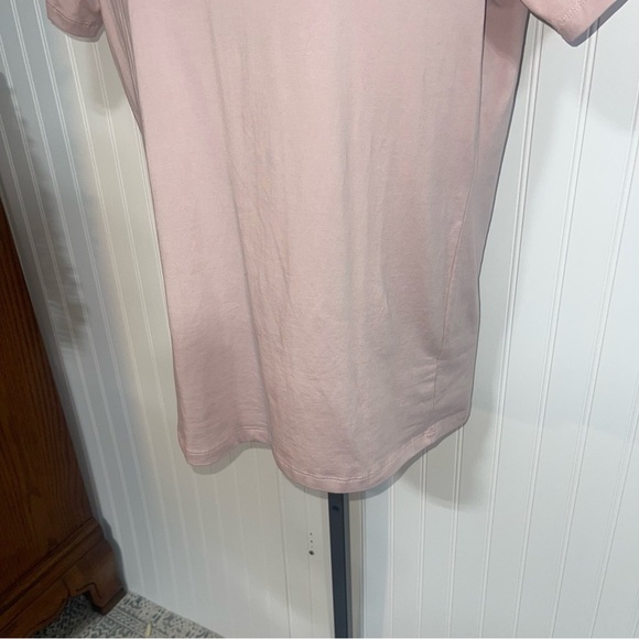 Michelle Mae Pink V-Neck Short Sleeve Tee XL - Picture 3 of 5